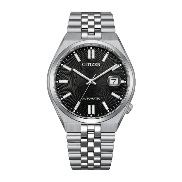 Citizen Tsuyosa NK0020-55E Gümüş-Siyah Erkek Kol Saati