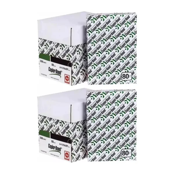 Copier Bond A4 80 gr 5000 Yaprak 10'lu Paket Fotokopi Kağıdı