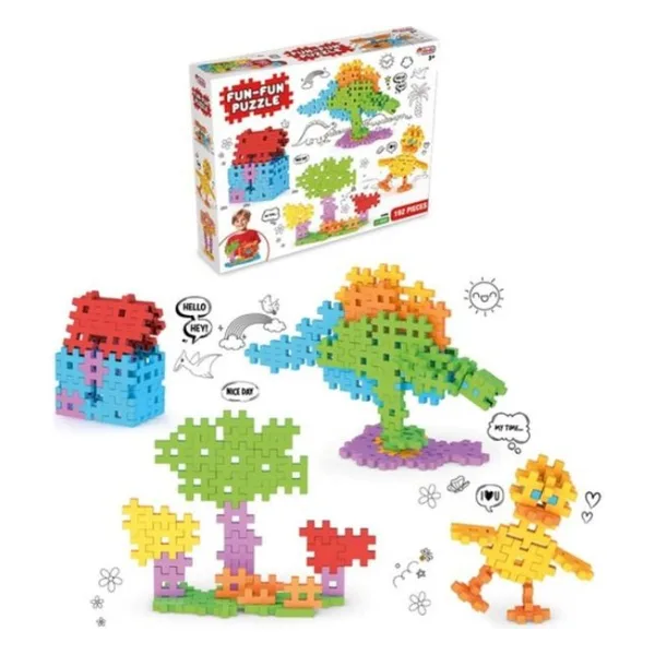 Dede Fun Fun Puzzle 192 Parça 03906