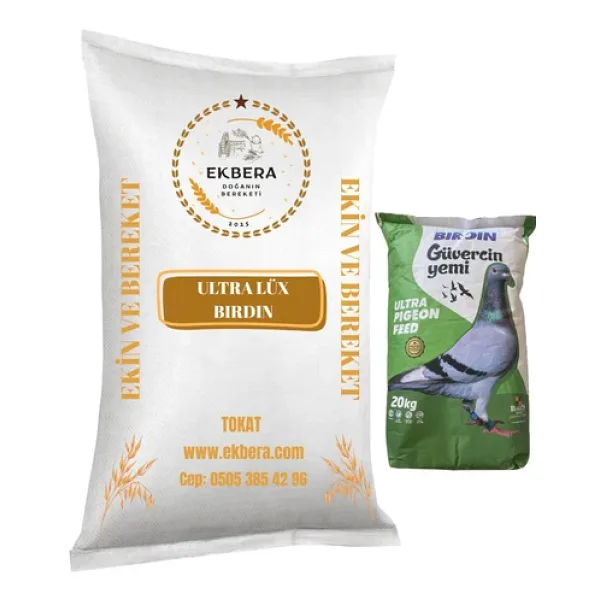 EKBERA Bırdın Güvercin Yemi (Ultra Lüx) - 20 Kg - Kaliteli Karışım Yem