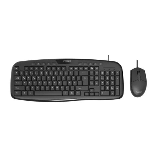 Everest UN-795 Kablolu Klavye Mouse Seti
