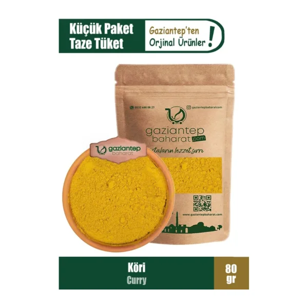 Gaziantep Baharat Köri Baharatı 80 gr - Aromatik Ve Doğal Tat