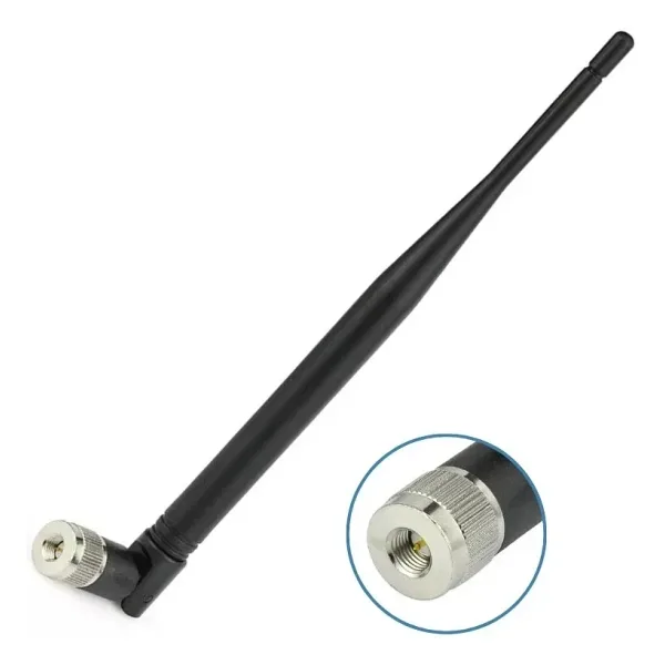 GSM 185mm 900-980MHz 3dBi 90 Derece SMA Erkek Anten