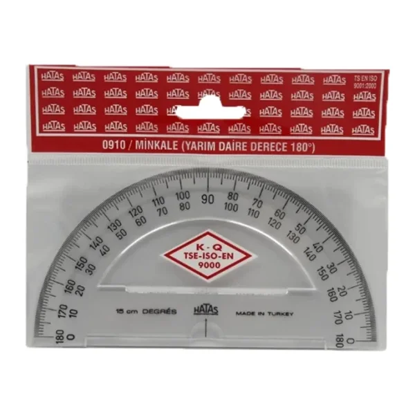 Hatas 0910 180 Derece Plastik Minkale