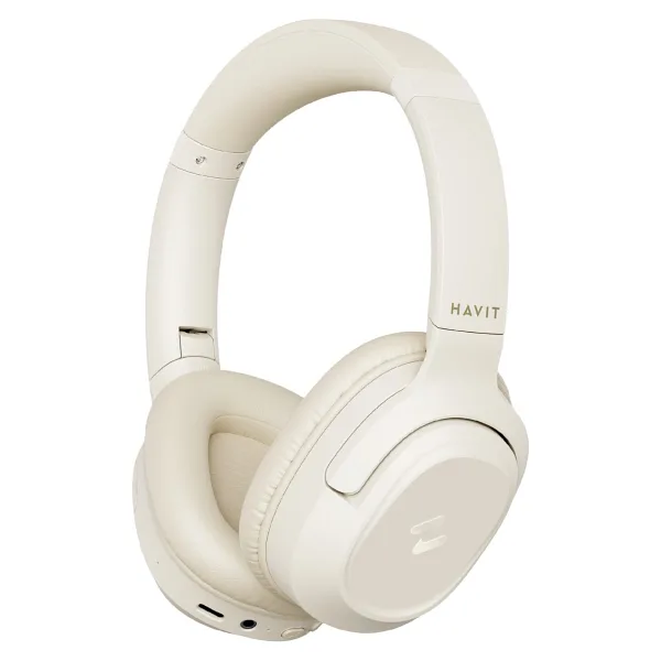 Havit H612BT Bej Kulak Üstü Bluetooth Kulaklık