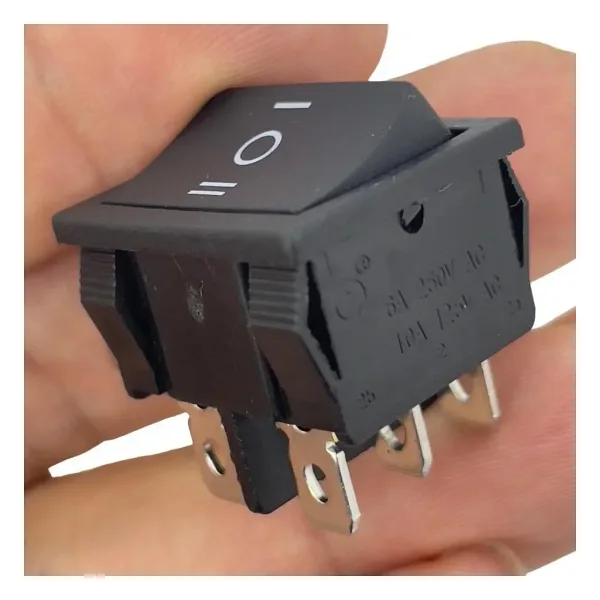 IC-130 Orta Boy Işıksız Anahtar On-Off-On 6P