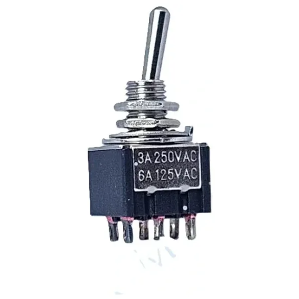 IC-144 Toggle Switch On-Off 6P Ø6mm MTS-202