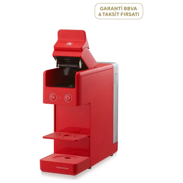 İlly Francis Y3.3 Kırmızı Espresso ve Kahve Makinesi