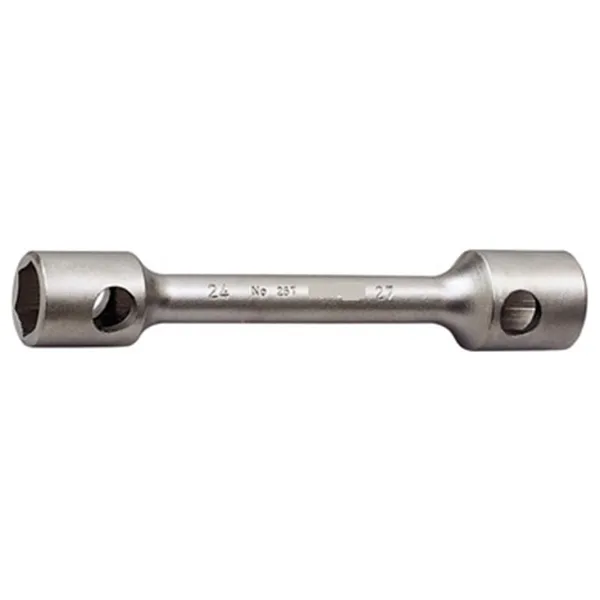 İzeltaş AGIR TİP BİJON ANAHTARI İKİ AĞIZ KISA 22X24 MM