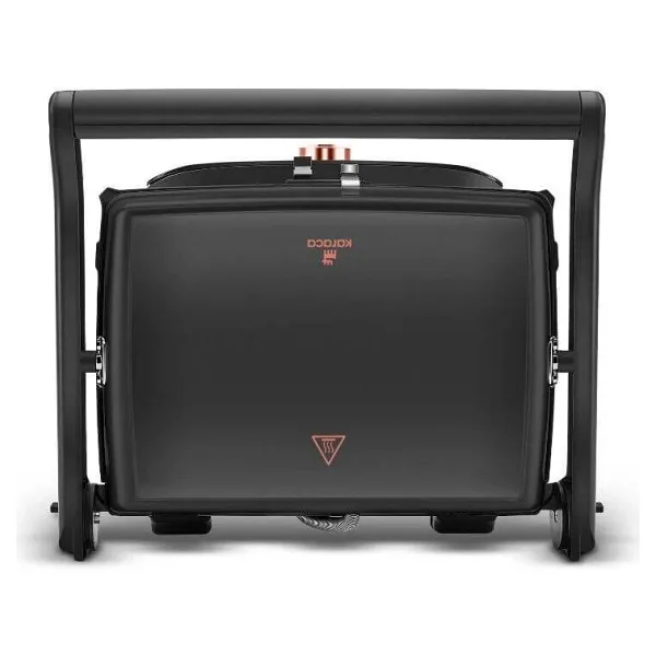 Karaca Gastro Grill Glass Premium 2400 W Black Copper Tost Makinesi
