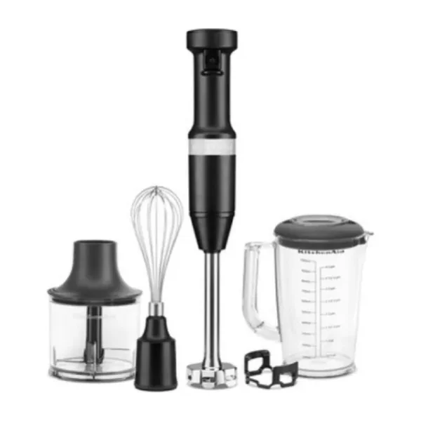 KitchenAid 5KHBV83EBM 180 W El Blender Seti Mat Sİyah