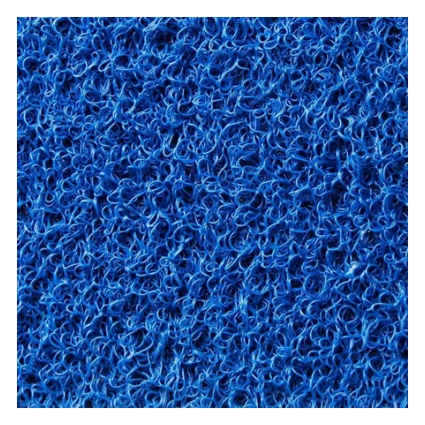 Kıvırcık Kapı Önü Dış Mekan Paspas / Kalınlık : 12 mm. / En : 100 Cm. - Boy : 2 Metre / Mavi
