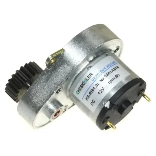 KS-RI 12V 80Rpm Redüktörlü DC Motor