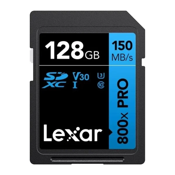 Lexar Blue Series 800x Pro LSD0800P128G Class 10 UHS-I U3 V30 128 GB Hafıza Kartı