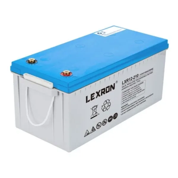 Lexron 210 amper 210 ah Jel akü Lexron marka Solar Akü