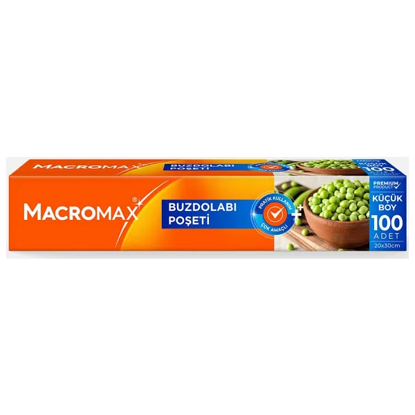 Macromax Orta Boy Buzdolabı Poşeti 75'li