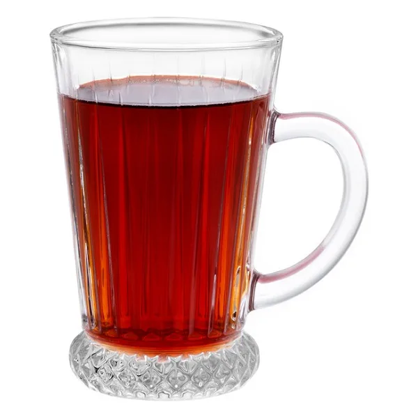 Madame Coco Madeleine 4'lü Çay Fincanı Seti - Şeffaf - 210 ml