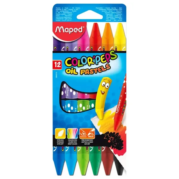 Maped Color Peps 12'li Yağlı Pastel Boya