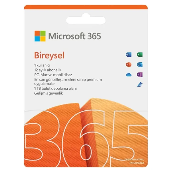 Microsoft 365 Bireysel Türkçe, Yazılım