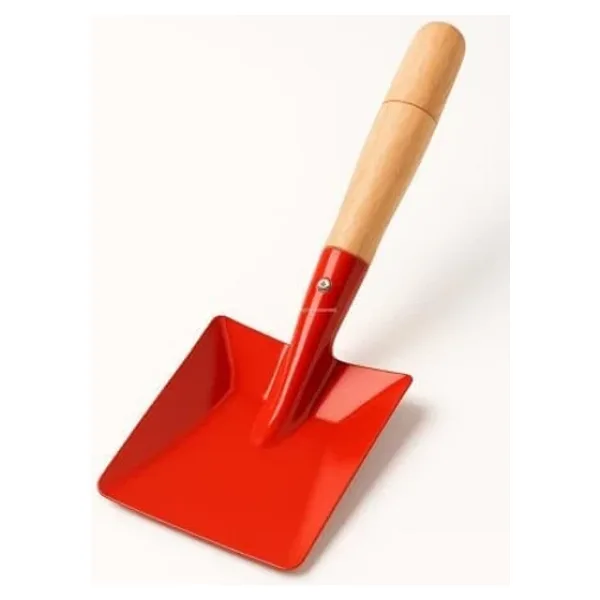Mini Saplı Bahçe Küreği, Renkli Metal Başlık, Ahşap Sap, Hobi Bahçesi, Hayvan Yemi Verme, Çocuklar Için Güvenli, Saksı Toprağı Taşıma, Mini Boy, Hafif ve Dayanıklı Çok Amaçlı Bahçe Küreği