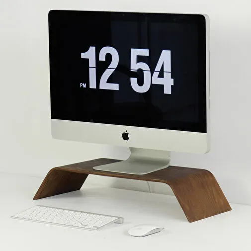 Fagus Wood Monitör Standı (Ceviz)