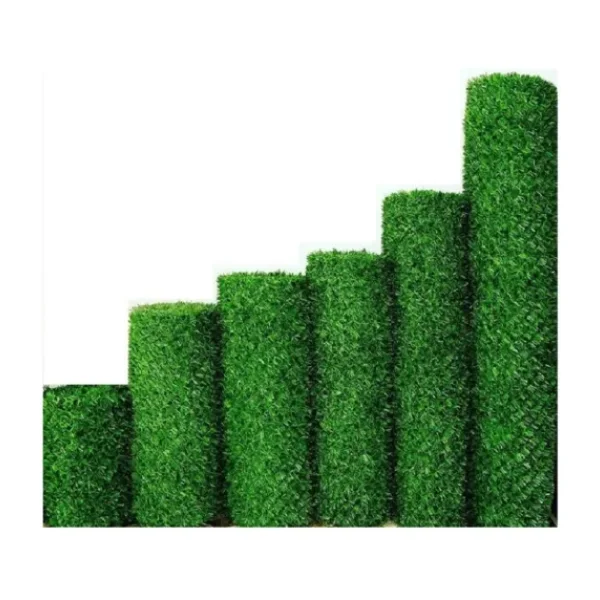 Msy Fence 120 cm x 10 mt Çim Çit Bahce Teli Yapay Çim Çit Teli Çimli Çit - Yeşil
