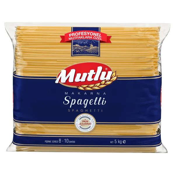 Mutlu Makarna Spagetti 5 kg