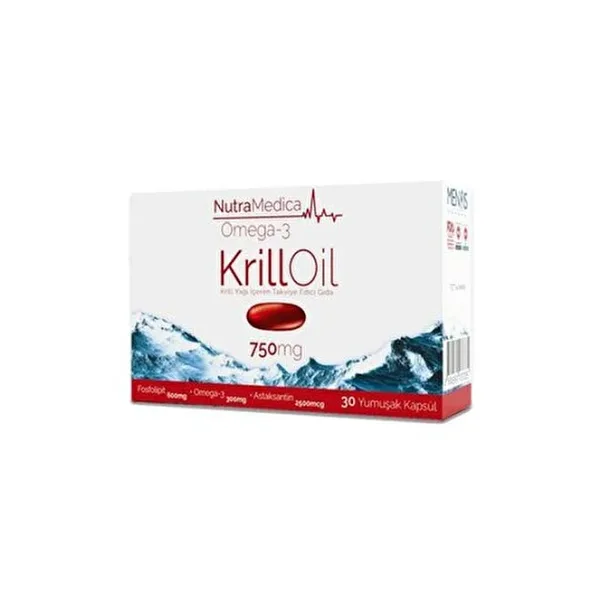 Nutramedica Krill Oil 750 mg 60 Kapsül