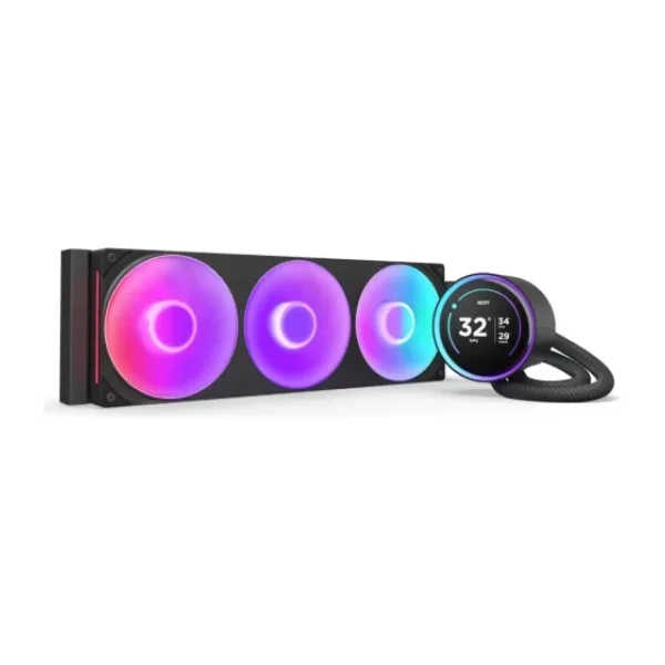 NZXT Kraken Elite RGB IPS LCD RL-KR36E-B2 Siyah 360 mm İşlemci Sıvı Soğutucu