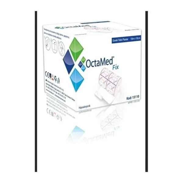 Octamed Fix Esnek 10m x 10cm 2 Adet Tıbbi Plaster