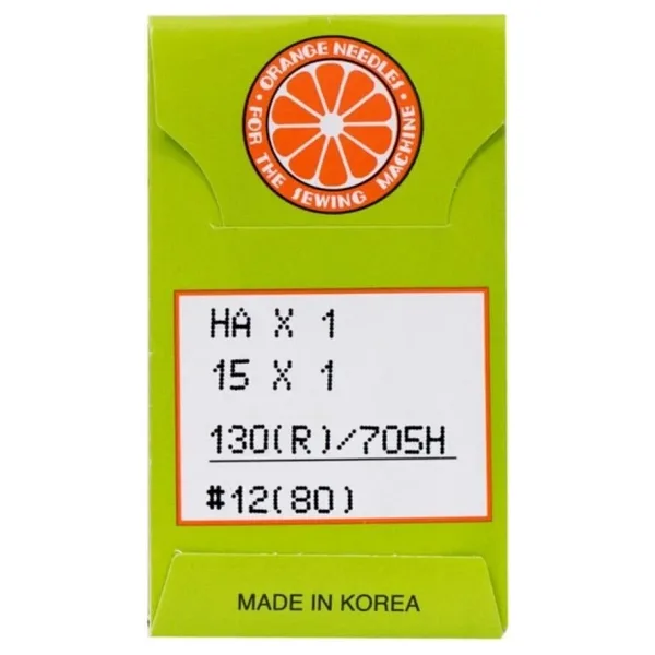 Orange Needles Ev Tipi Dikiş Makine İğnesi 12 Numara