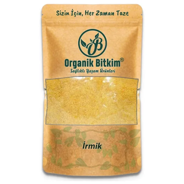 Organik Bitkim İrmik 2 kg