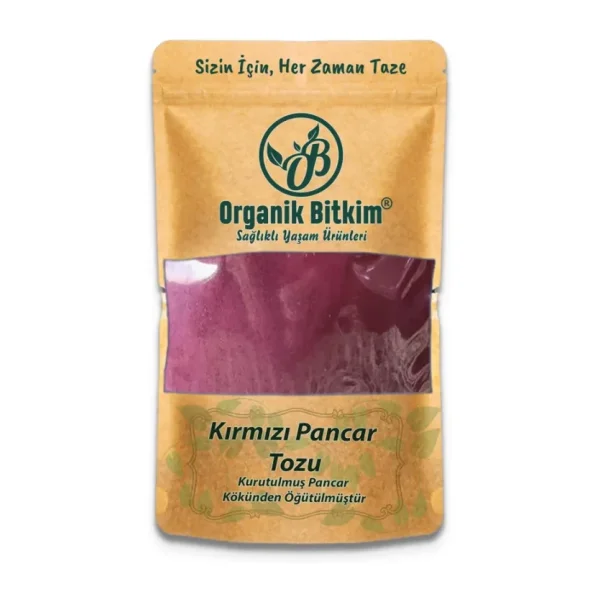 Organik Bitkim Kırmızı Pancar Tozu 250 gr