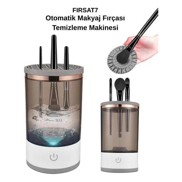Otomatik Makyaj Fırçası Temizleme Makinesi