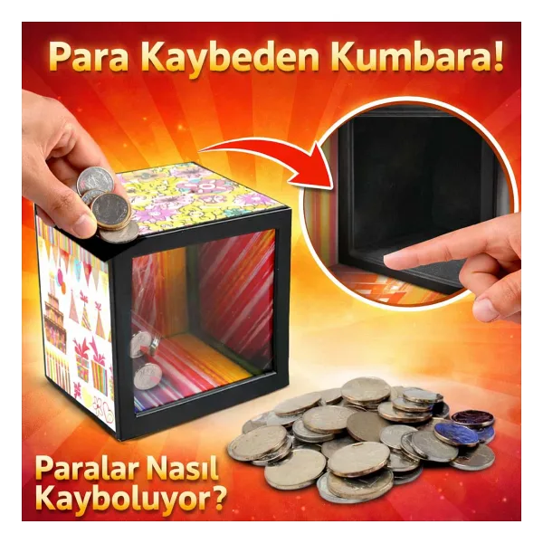 Para Kaybeden Sihirli Kumbara - Şaşırtan Tasarım Kutu