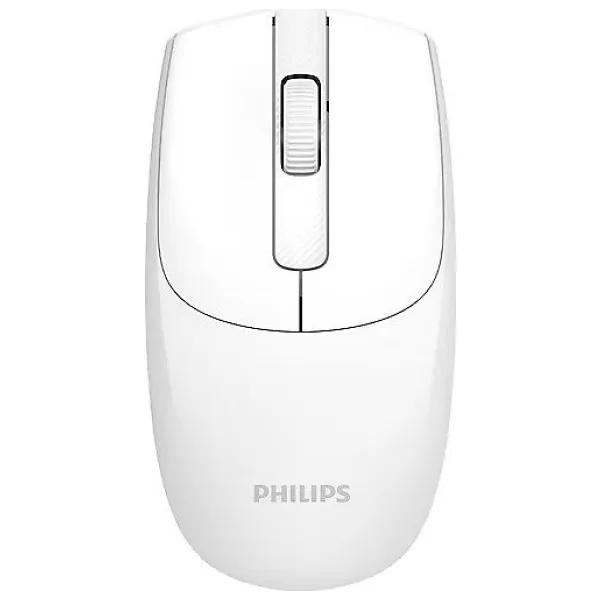 Philips SPK7398 Beyaz Sessiz Optik Kablosuz Mouse