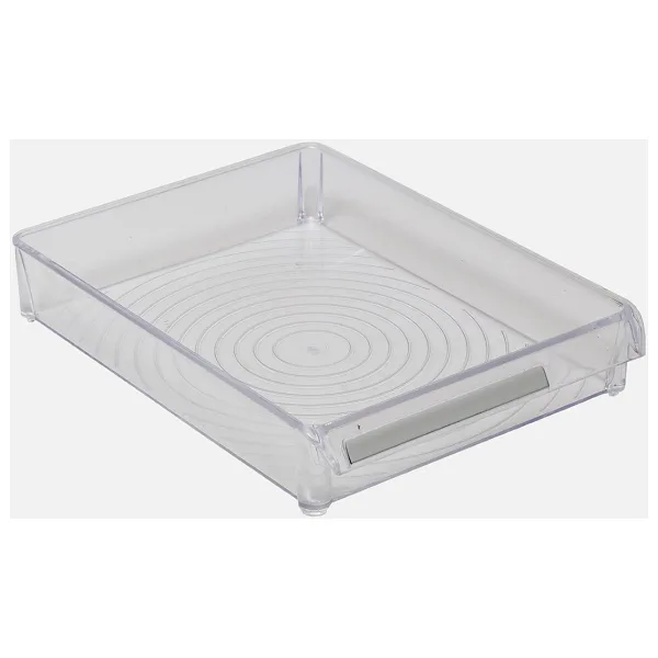 Primanova Plastik Şeffaf Düzenleyici Mutfak Rafı 20.5x28x5 cm