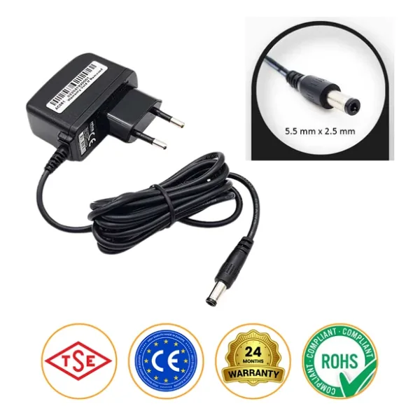 RETRO 6V 600mA 3.6W Ac Adaptör RPA-AC081
