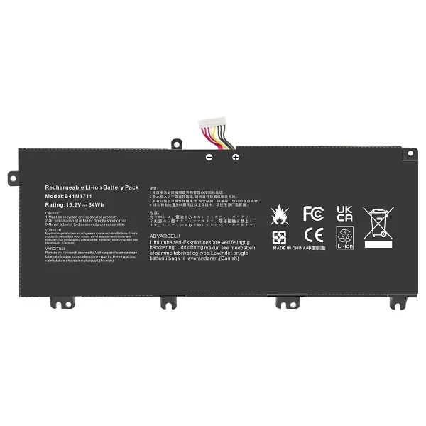 RETRO Asus FX503V, GL503V, B41N1711 Notebook Bataryası