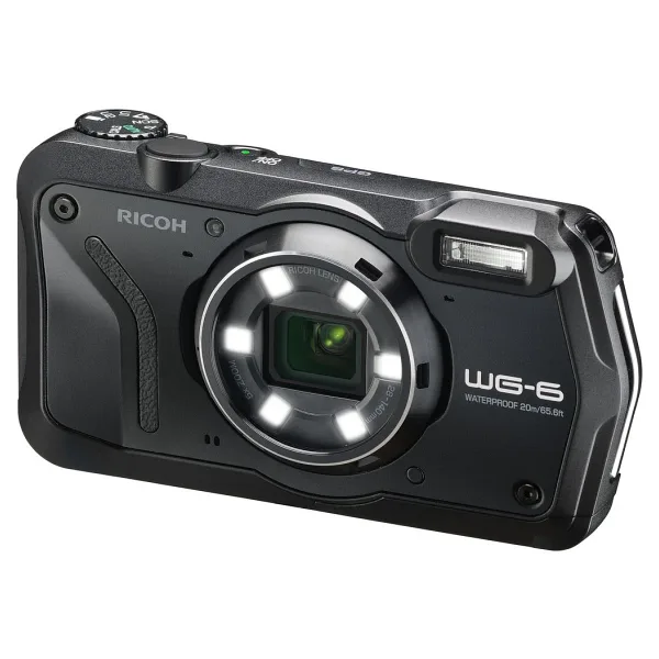 Ricoh WG-6 Dijital Kompakt Outdoor Siyah Fotoğraf Makinesi