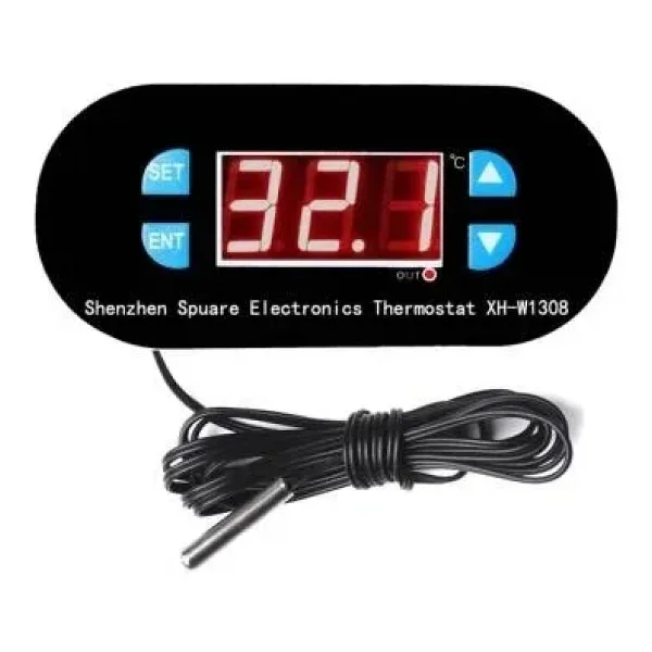 Röle Çıkışlı Dijital Termostat 220V Sıcaklık Kontrol Cihazı XH-W1308