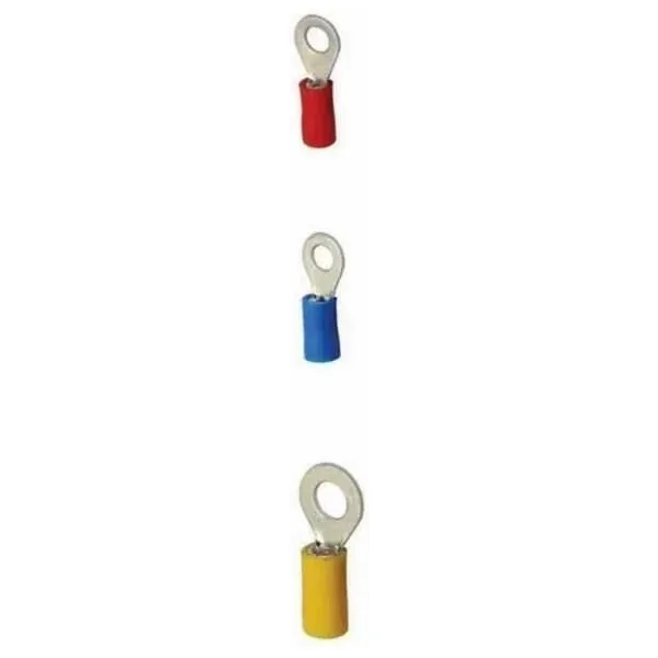 RV 2-3 0.50-1.50 mm Mavi Yuvarlak Tip İzoleli Kablo Ucu 10 Adet