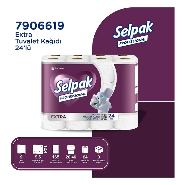 Selpak Professional Extra 24'lü Tuvalet Kağıdı