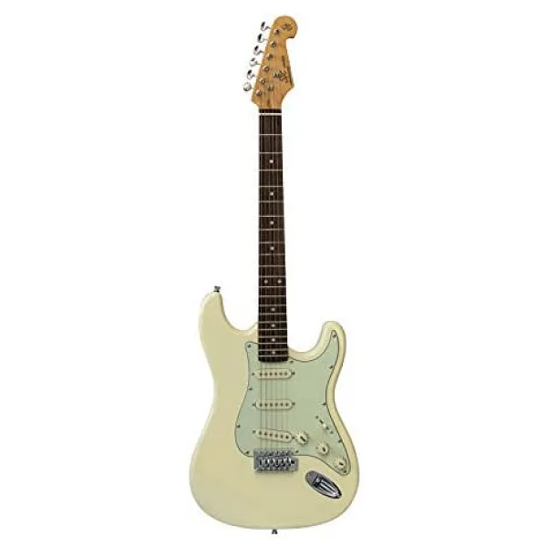 Sx Stratocaster Vintage White Elektro Gitar