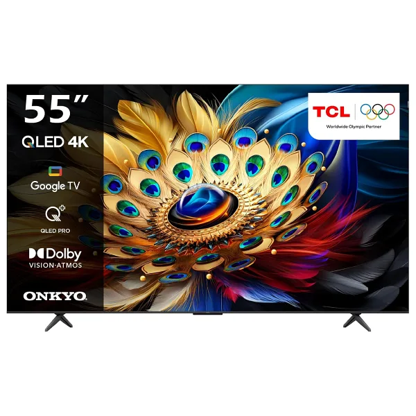 Tcl 55c655 4K Ultra HD 55" 140 Ekran Uydu Alıcılı Google Smart QLED TV