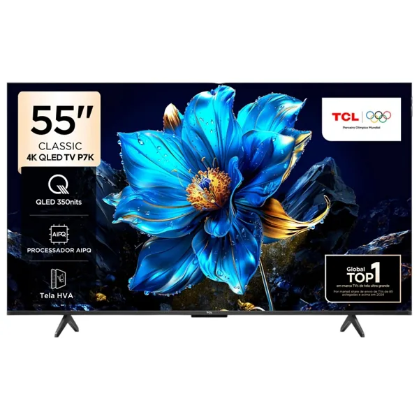 TCL 55P7K 4K Ultra HD 55" 140 Ekran Uydu Alıcılı Google Smart QLED TV