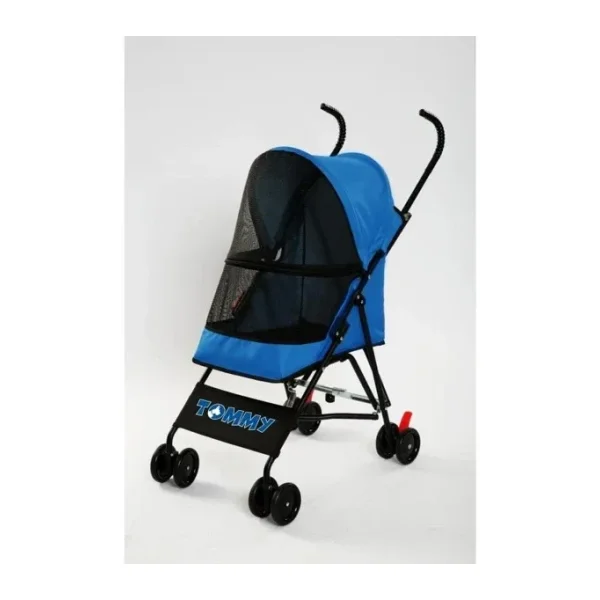 Tommy Evcil Hayvan Arabası Siyah 76.5x44x99cm Max 15kg