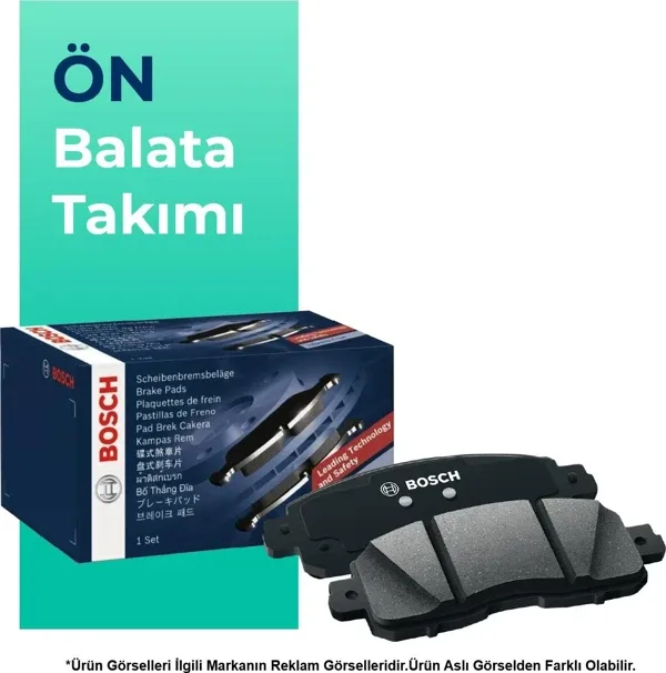Toyota Corolla Bosch Ön Fren Balata Takımı 2013-2018