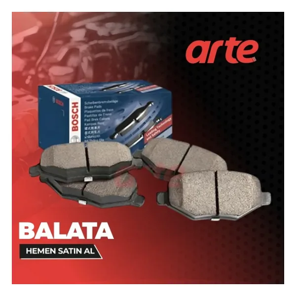 Toyota Rav4 2008-2013 Uyumlu Bosch Arka Fren Balatası