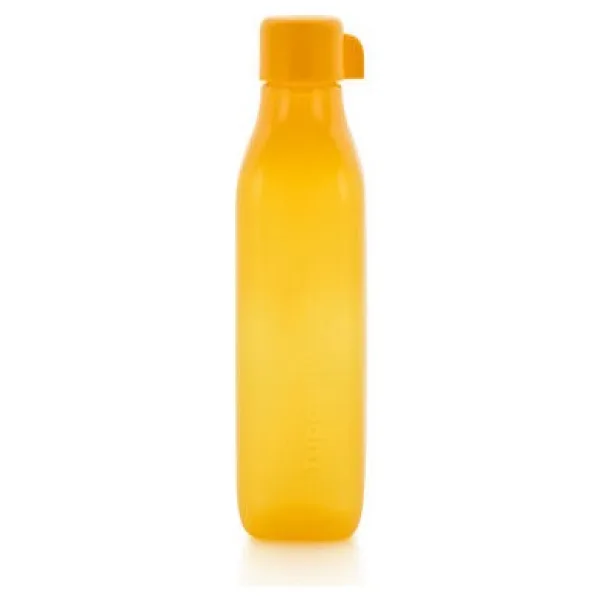 Tupperware Eco Turuncu Kare Şişe 500 ml Suluk